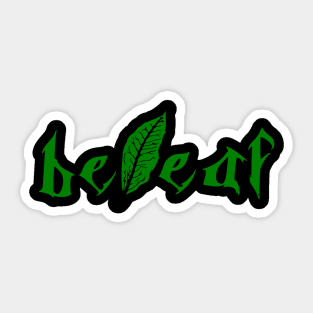 belief Sticker